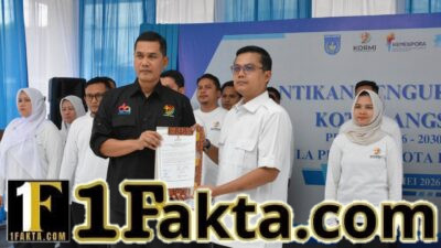 Walikota Langsa Jeffry Sentana Resmi Dikukuhkan Sebagai Ketua KORMI Kota Langsa Periode 2026–2030