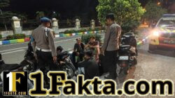 KRYD Polsek Pangkalan Kerinci Sasar Titik Rawan Gangguan Kamtibmas