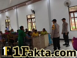 Polisi dan Jemaat Gereja Dialog di Minggu Kasih Polsek Pangkalan Lesung