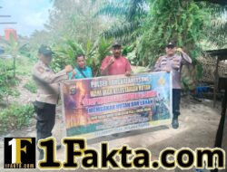 Patroli Karhutla di Pangkalan Lesung, Polisi Imbau Warga Tak Membakar Lahan