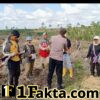 Dukung Program Pangan, Polsek Kerumutan Pantau Lahan Petani di Desa Pangkalan Tampoi