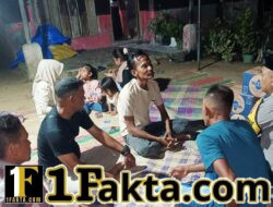 Sentuhan Humanis Polsek Peureulak Barat Hadir di Tengah Warga Yang Sedang Berduka