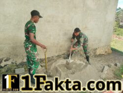 Satgas TMMD Ke-128 Kodim 1629/SBD Percepat Pembangunan MCK di Desa Umbu Wangu