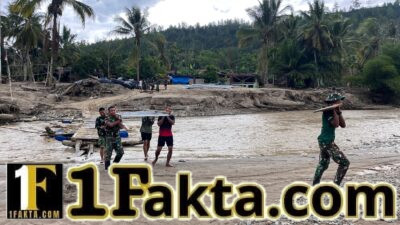 Kodim 0106/Aceh Tengah Percepat Pembangunan Jembatan Reje Payung, Akses Penghubung Warga Segera Terbuka