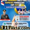 KAPOLRES PANDEGLANG GELAR OPEN TURNAMEN VOLLEYBALL CUP 2026, TOTAL HADIAH 1 EKOR KERBAU
