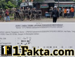 Puluhan Pedagang Semambung Resmi Laporkan Satpol PP Kabupaten Gresik ke Polisi Atas Dugaan Pengrusakan dan Penghancuran Bangunan