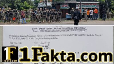 Puluhan Pedagang Semambung Resmi Laporkan Satpol PP Kabupaten Gresik ke Polisi Atas Dugaan Pengrusakan dan Penghancuran Bangunan