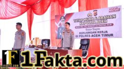 Kapolda Aceh Apresiasi Dedikasi Personel Polres Aceh Timur Dalam Membantu Penananganan Bencana Banjir