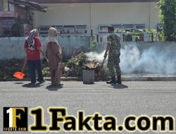Pererat Kemanunggalan TNI dan Rakyat, Babinsa Lut Tawar Gotong Royong di Desa Binaan