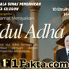 Kepala Dinas Pendidikan Kota Cilegon Mengucapkan , Selamat Hari Raya Idul Adha 1447 Hijriah / 2026 M