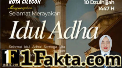 Kepala Dinas Pendidikan Kota Cilegon Mengucapkan , Selamat Hari Raya Idul Adha 1447 Hijriah / 2026 M