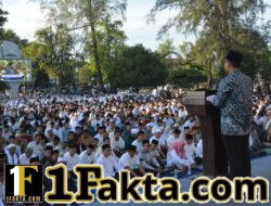 Idul Adha 1447 H, Jeffry-Haikal Shalat Bersama Ribuan Jamaah di Lapangan Merdeka Langsa