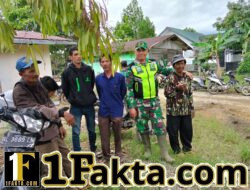 Serka Riza Pererat Hubungan dengan Masyarakat Lewat Komsos di Atu Lintang