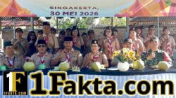 Bhabinkamtibmas Singakerta Hadiri Pembukaan Perkemahan Satu Hari