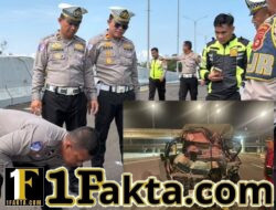 Respons Cepat Satlantas Polres Ogan Ilir Tangani Kecelakaan Maut di KM 03 Tol