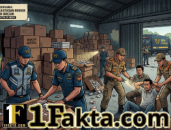 Gudang Rokok Ilegal Cerme di Gerebek Tim Gabungan Bea Cukai dan Satpol PP Gresik 