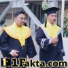 Wisuda di JCC, Haji Uma Raih Gelar Magister Ilmu Politik, Putranya Lulus Sarjana Ilmu Komunikasi
