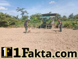 Dukung Ketahanan Pangan, Babinsa Bantu Pengolahan Lahan Pertanian Masyarakat