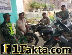 Babinsa Rusip Antara Perkuat Kemanunggalan TNI dan Rakyat Melalui Komsos di Desa Atu Singkih