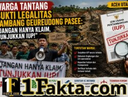 Warga Tantang Bukti Legalitas Tambang Geureudong Pasee: “Jangan Hanya Klaim, Tunjukkan IUP!”