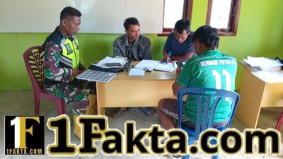 Babinsa Linge Ajak Warga Desa Antara Perkuat Komunikasi dan Kepedulian Sosial