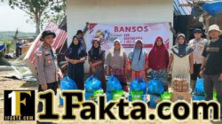 Kapolsek Pantee Bidari Hadir di Tengah Warga Terdampak Puting Beliung