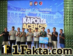 Tim Tenis Polres Aceh Timur Raih Juara 3 Kejuaraan Tenis Kapolda Cup dalam Semarak Hari Bhayangkara ke-80