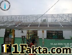 Pembangunan Revitalisasi Satuan Pendidikan (SMP) 3 Tunjung Teja Bersumber APBN Seharusnya Swakelola, Diduga Oleh Pihak Ke Tiga Jelas Langgar Aturan