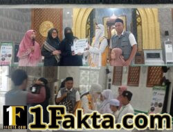 Gerakan berbagi parsel ( GBP) kota Langsa menyedekah kan alqur,an kepada 200 anak yatim piatu  kota langsa