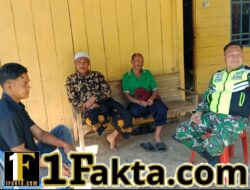 Babinsa Koptu Abdi Tunggal Pererat Hubungan dengan Masyarakat Melalui Kegiatan Komsos