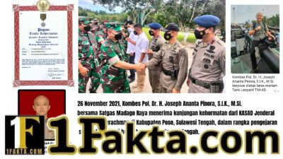 Negara Anugerahkan Penghargaan Tertinggi Kepolisian kepada Kombes Pol Dr. H. Joseph Ananta Pinora