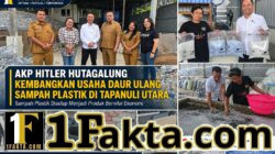 Dari Sampah Menjadi Berkah: AKP Hitler Hutagalung Dorong Industri Daur Ulang Plastik di Tapanuli Utara