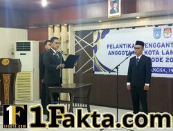 Walikota Langsa Lantik Mohammad Khoiri Sebagai Anggota KIP Langsa