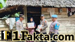 Menyambut HUT Bhayangkara Ke-80, Polsek Banda Alam Hadirkan Kepedulian Lewat Bansos