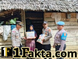 Menyambut HUT Bhayangkara Ke-80, Polsek Banda Alam Hadirkan Kepedulian Lewat Bansos