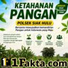 Kapolsek Siak Hulu Cek Perkembangan Tanaman Jagung Warga, Dukung Ketahanan Pangan Nasional