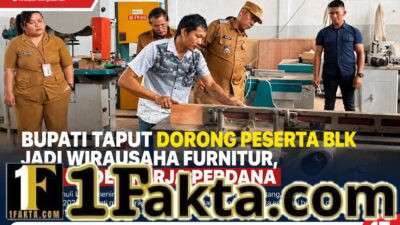 Bupati Taput Dorong Lulusan BLK Jadi Wirausaha Furnitur, Beri Order Kerja Perdana