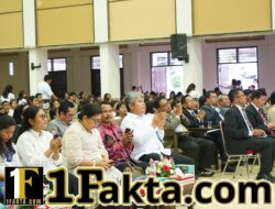 Tanam Karakter Sejak Dini, Wabup Taput Titipkan 5 Pesan Emas kepada 500 Anak Sekolah Minggu HKBP