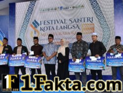 Walikota Langsa Jeffry Sentana S Putra Tutup Festival Santri Meuseuraya II Tahun 2026