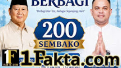 Dirut PT Green Palma Riau Jaya dan Ketua 3 Hambalang Riau Salurkan 200 Paket Sembako Jumat Berkah Jadi Momentum Berbagi untuk Sesama