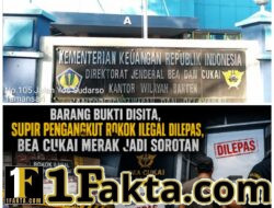 Bea Cukai Merak Jadi Sorotan Publik Barang Bukti Disita, Supir Rokok Ilegal Diduga Dilepaskan
