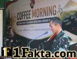 Coffee Morning Kodim 1619/Tabanan Bersama Insan Media, Bangun Sinergi Tanpa Batas untuk Informasi Berkualitas