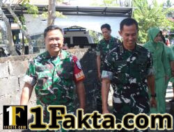 Silaturahmi Perdana ke Koramil Kerambitan, Dandim Tabanan Perkuat Soliditas Prajurit dan Persit