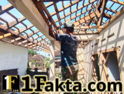 Rehab MCK SDN 4 Delod Peken Terus Dikebut, Kodim Tabanan Hadirkan Fasilitas Sanitasi yang Layak