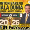 Lamhot Sinaga Hadir di Tengah Warga Pohan Tonga, Nobar dan Bantuan Transportasi Pererat Kebersamaan