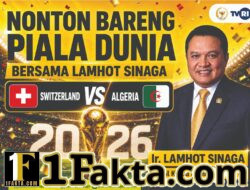 Lamhot Sinaga Hadir di Tengah Warga Pohan Tonga, Nobar dan Bantuan Transportasi Pererat Kebersamaan