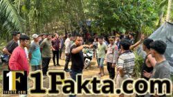 Polres Aceh Timur Amankan Lokasi Kebakaran Penampungan Minyak Tradisional di Darul Ihsan