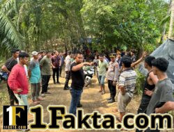 Polres Aceh Timur Amankan Lokasi Kebakaran Penampungan Minyak Tradisional di Darul Ihsan