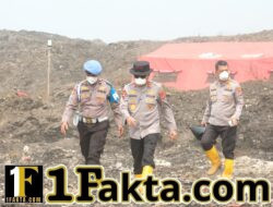 Kapolda Banten Pastikan Penanganan Kebakaran TPA Jatiwaringin Berjalan Optimal