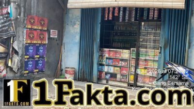 Gabungan Media Bersama GWI Temukan Kios Kosmetik Diduga Menjual Obat Keras Daftar G di Tangerang Selatan